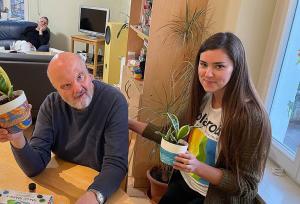 Teresa Ludwig mit Uwe