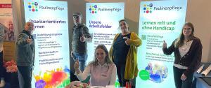 Paulinenpflege-Team auf Ausbildungsmesse